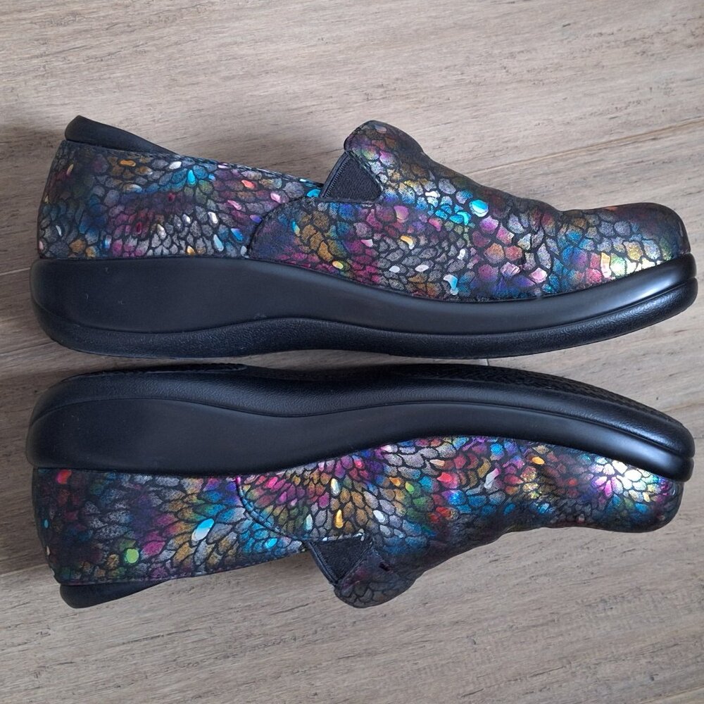 Alegria Keli Minnow Rainbow EU 40 US 9.5/10 Nursing Medical Skid resistant shoes - Picture 7 of 13